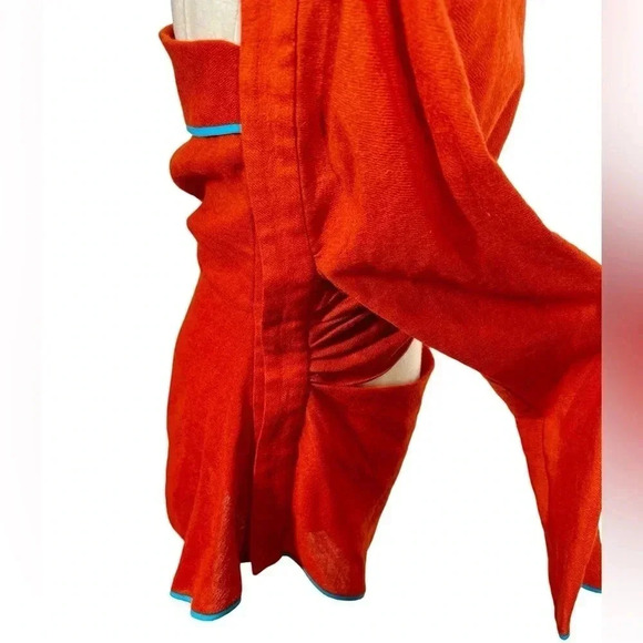 Richard Malone Draped Split One-Shoulder Hand Woven Virgin Wool Top Runway - Picture 9 of 15